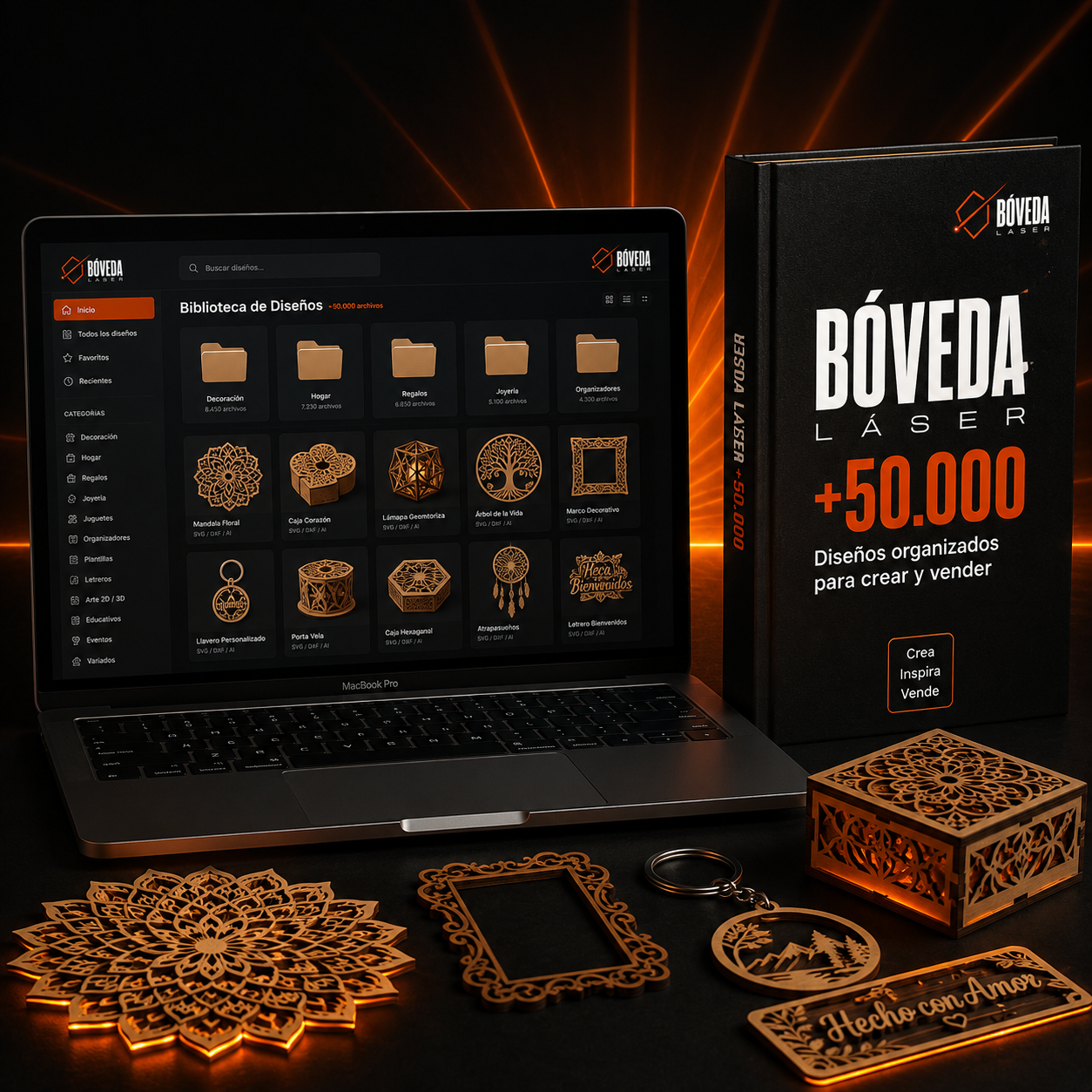 Bóveda Láser: +50.000 Diseños Listos