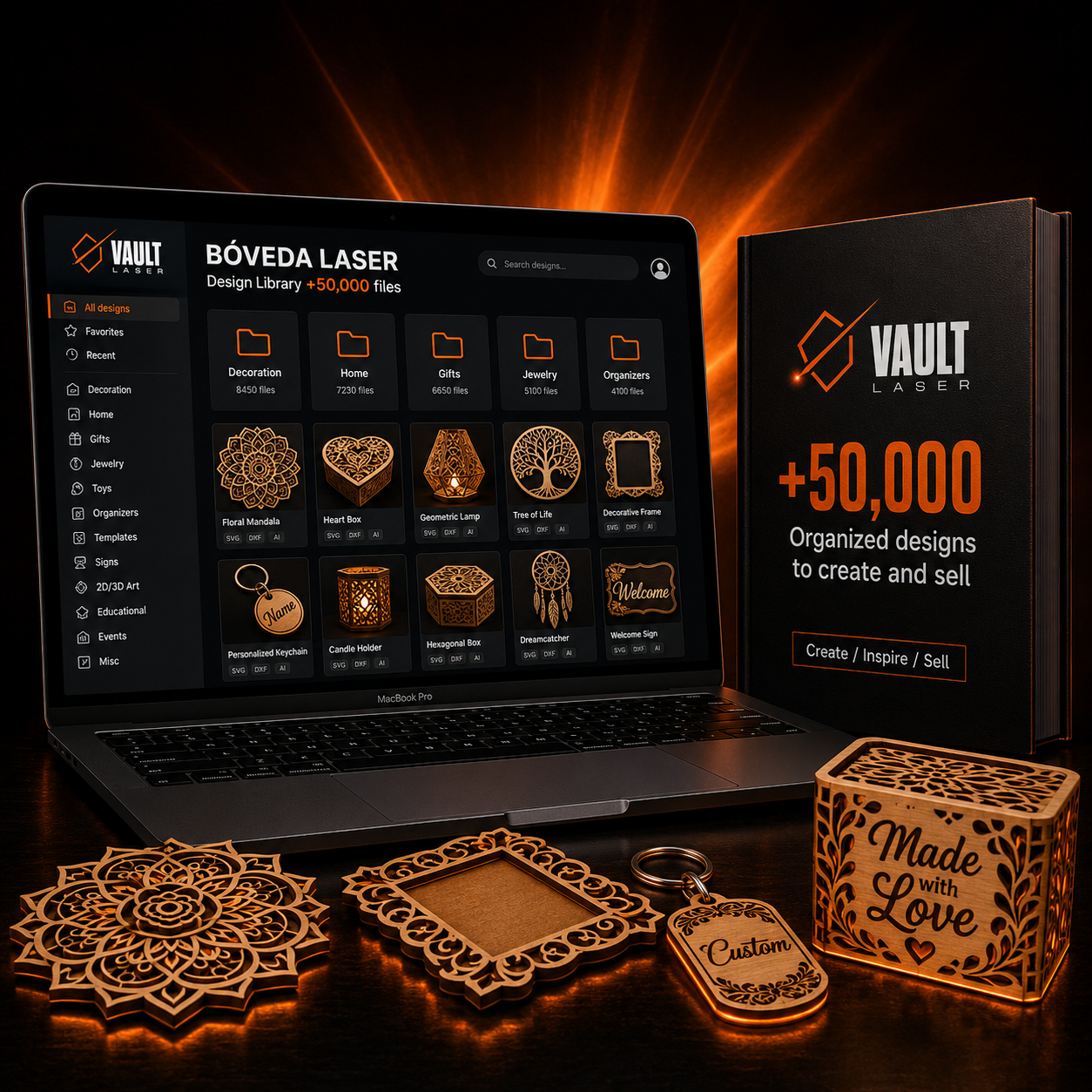 Laser Vault: 50.000+ Designs