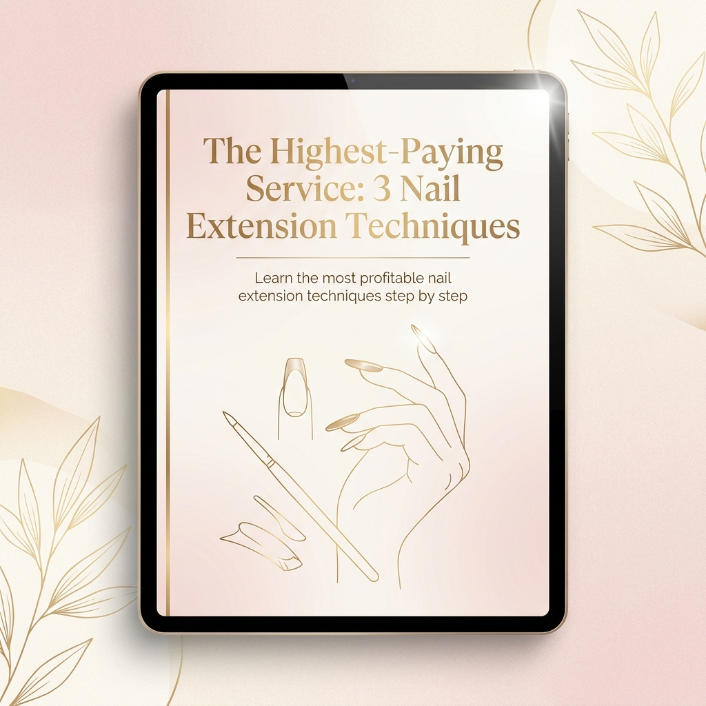 The Highest-Paying Service: 3 Nail Extension Techniques